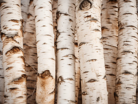Birch tree trunks as a background. macro photo.