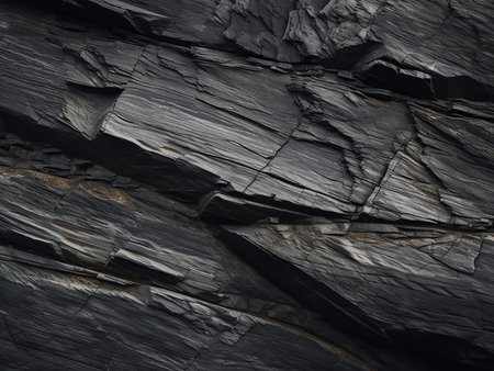 Dark gray stone wall texture. Abstract background and texture for design.
