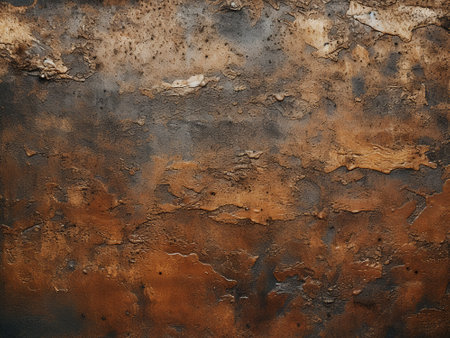 Rusty metal background. Grunge metal texture. Rusty metal backgroundの写真素材