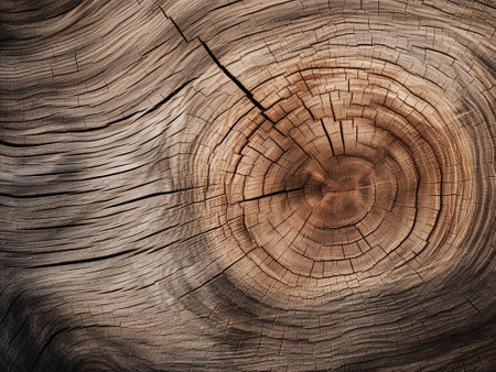 Old wood texture. Lining boards wall. Wooden background. pattern. Showing growth ringsの写真素材