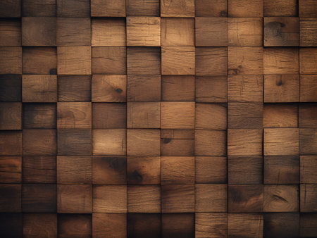 Wooden texture background, wooden planks. Wood pattern. Top view.の写真素材