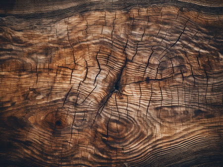Wooden texture with natural patterns. Wood background. Close up.の写真素材