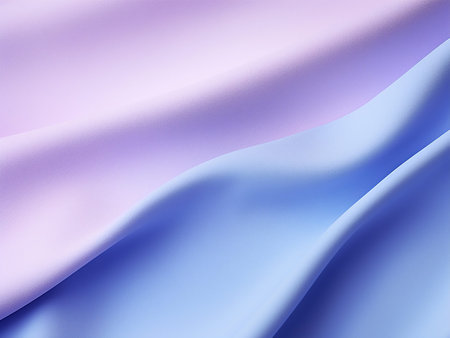 Blue and pink satin fabric texture background. Close-up image.