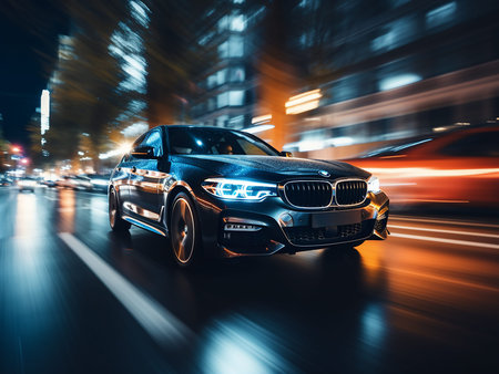 car on the road with motion blur background,car on the road with motion blur background