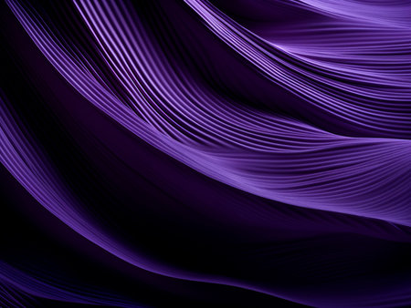 Purple abstract background with smooth lines in it, 3d render