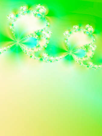 Garland of flowersの写真素材