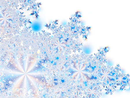 Ice flowersの写真素材