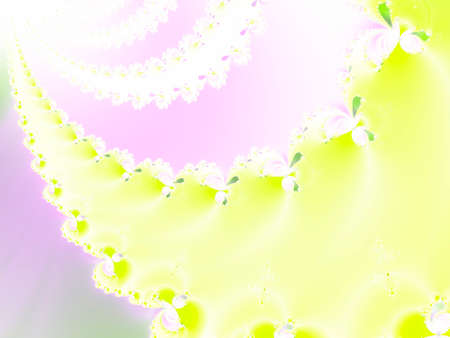 Garland of flowersの写真素材