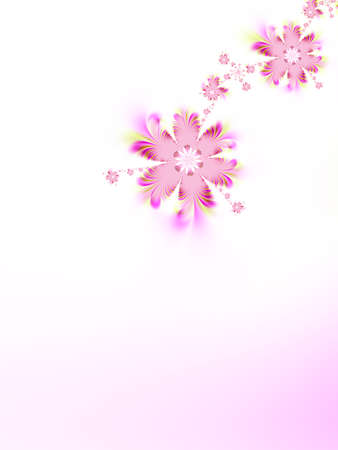 Abstract flowerの写真素材