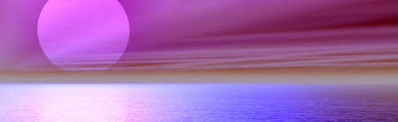 Beautiful sunsetの写真素材