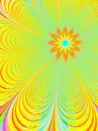 Abstract flowerの写真素材