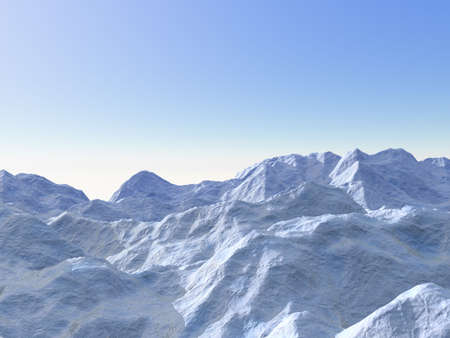 Winter landscapeの写真素材