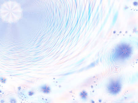 Snowflakes swirlの写真素材