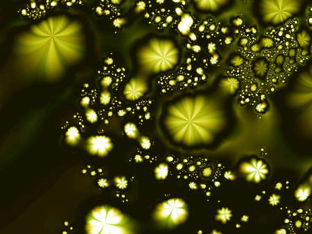 Abstract snowflakesの写真素材