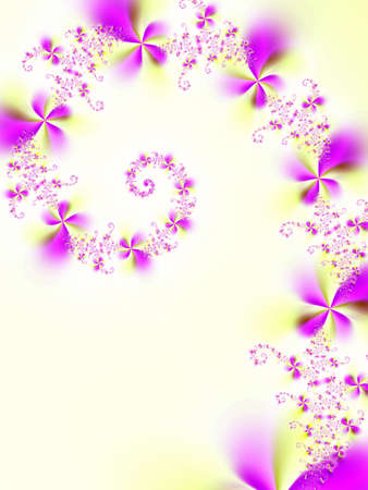 Garland of flowersの写真素材