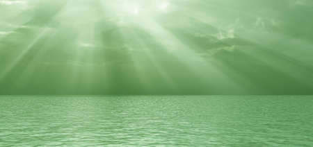 God raysの写真素材