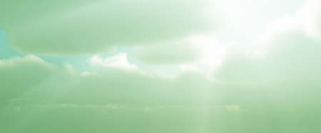 Beautiful god raysの写真素材