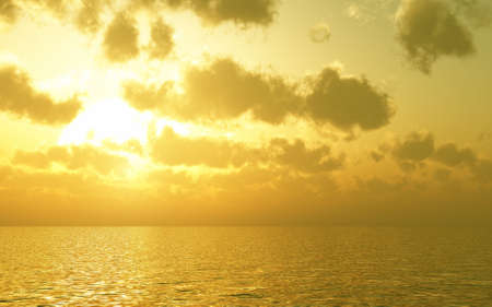 Beautiful sunsetの写真素材