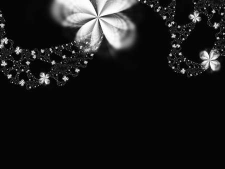 Garland of flowersの写真素材
