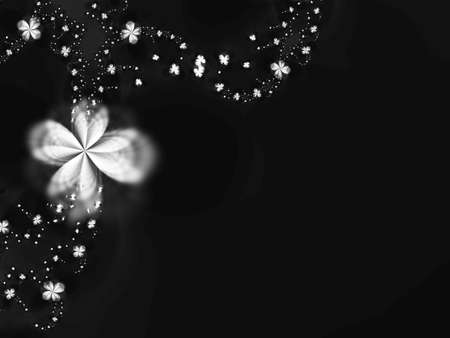 Garland of flowersの写真素材