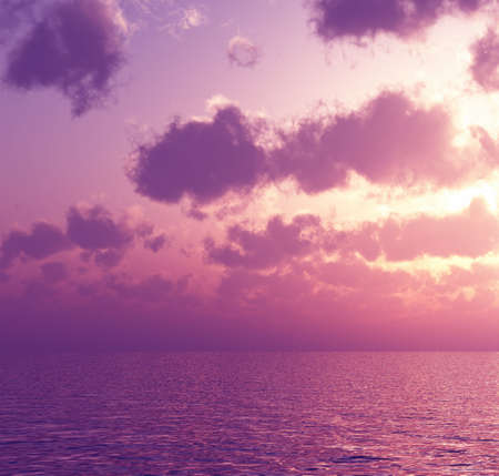 Beautiful sunsetの写真素材