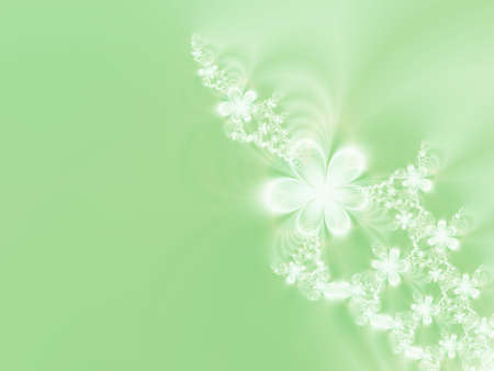 Garland of flowersの写真素材