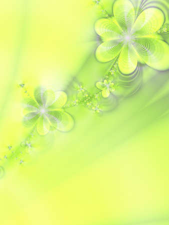 Garland of flowersの写真素材