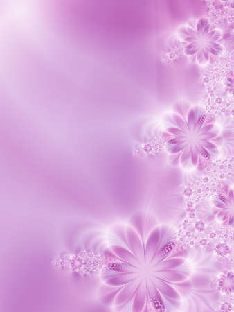 Garland of flowersの写真素材