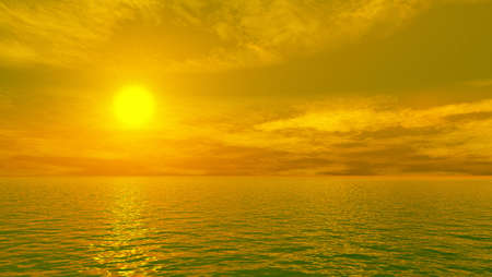 Beautiful sunsetの写真素材
