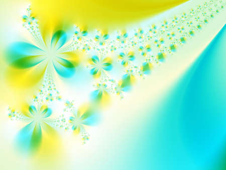 Garland of flowersの写真素材