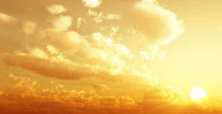 Beautiful cloudscapeの写真素材