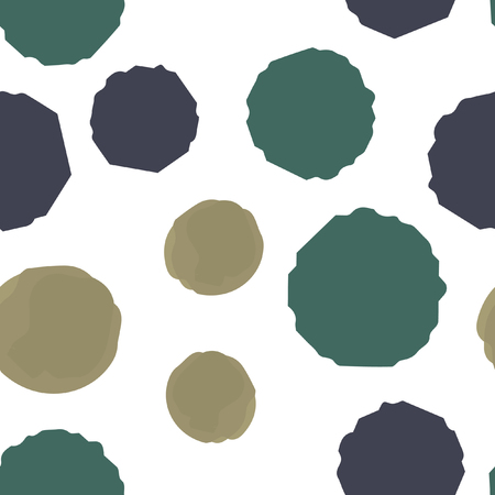 Pattern Seamless Points in of three colors. For your design. Vector.のイラスト素材