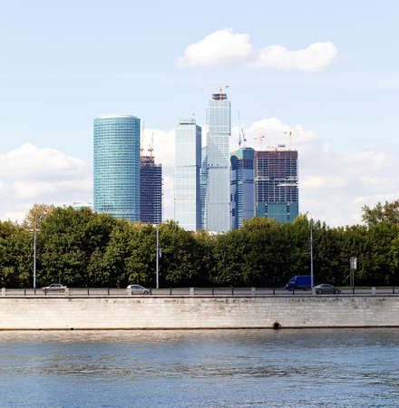 View of Moscow-cityの写真素材