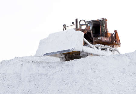 Bulldozer in workの写真素材