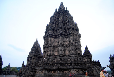 Prambanan temple is one of the temples that became the royal heritage in Indonesiaのeditorial素材