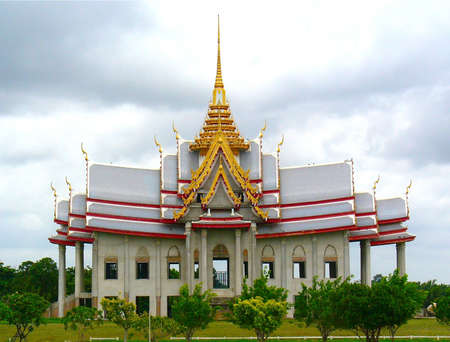 temple in Nakornrajseema Thailandの写真素材