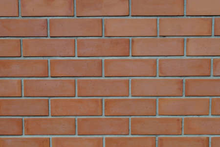 old brown brick wallの写真素材