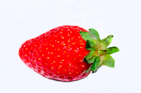 Strawberry  isolated on a white backgroundの写真素材
