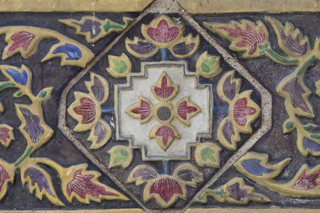 thai art wall 