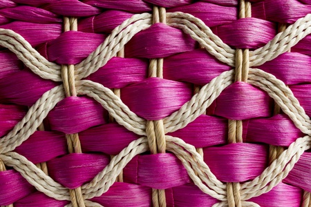 Basketry of rattan, made in Thailand の写真素材
