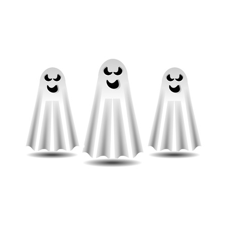 Spooky Ghostsのイラスト素材