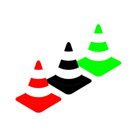 Traffic-Coneのイラスト素材