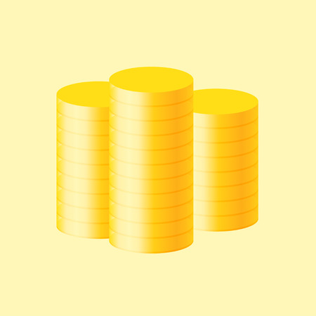 Gold-Coinのイラスト素材