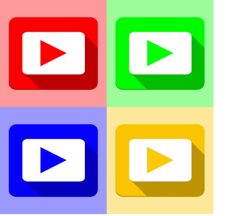 Play Buttonのイラスト素材