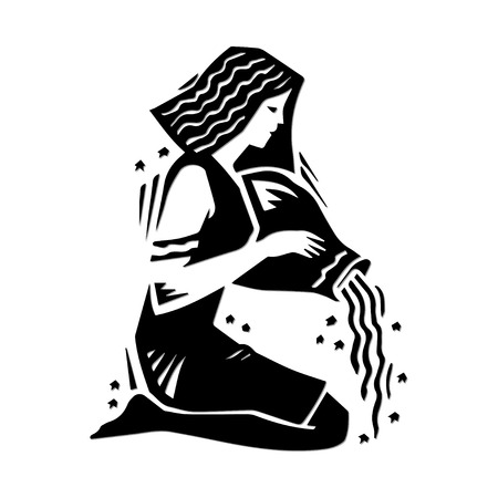 Aquariusのイラスト素材