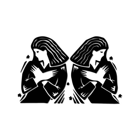 Geminiのイラスト素材