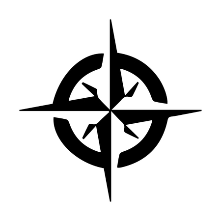 Compass symbolのイラスト素材