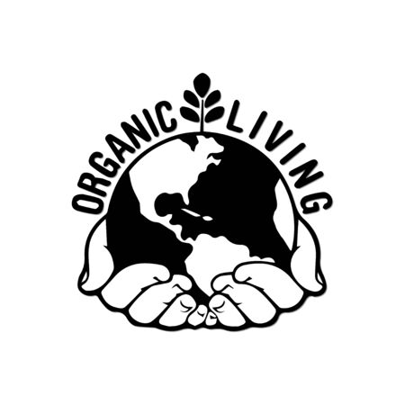 Organic Livingのイラスト素材