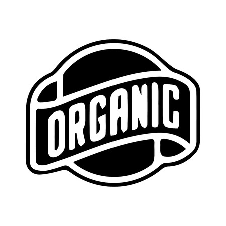 Organic Logoのイラスト素材