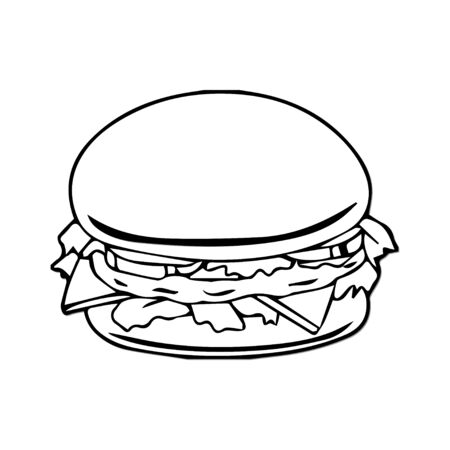 Hamburger symbolのイラスト素材